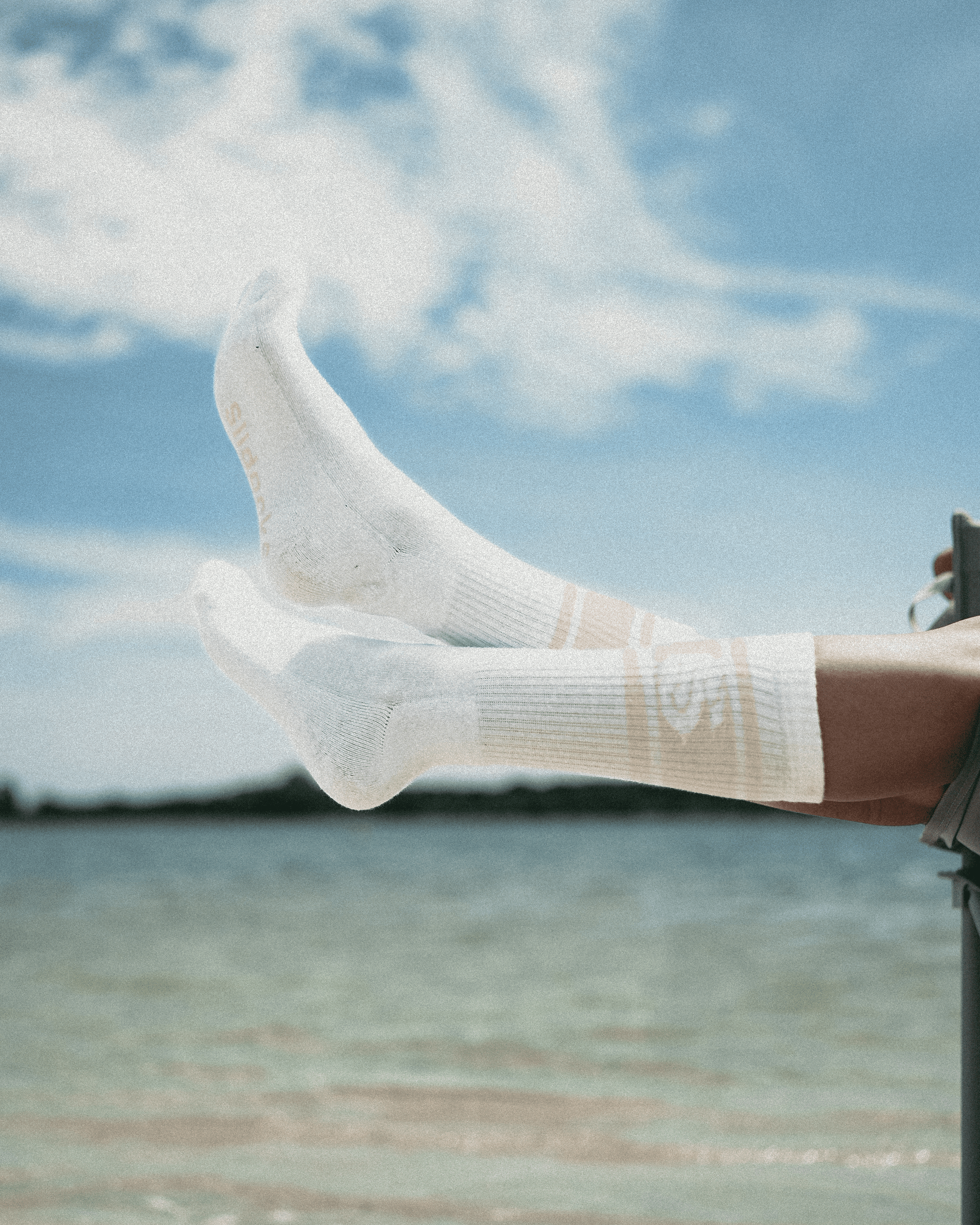 Chaussettes Blanches & Beiges